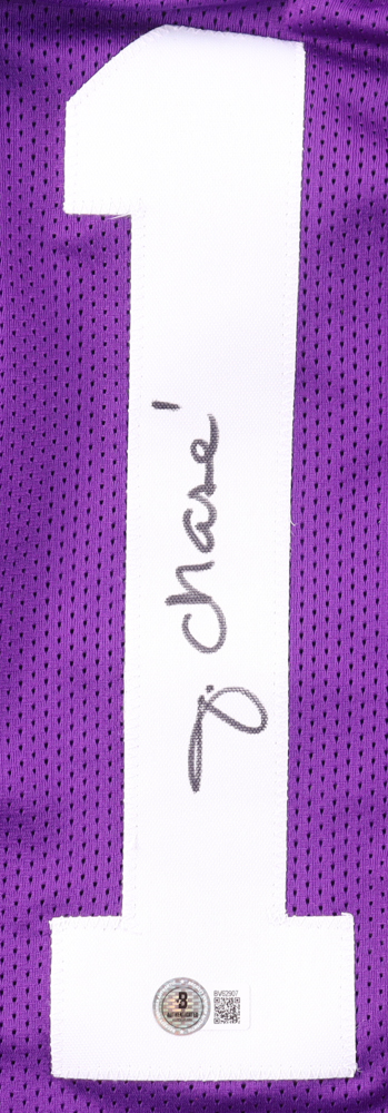 Ja'Marr Chase Signed Jersey (Beckett) at PristineAuction.com Ja'Marr Chase Signed Jersey (Beckett) at PristineAuction.com