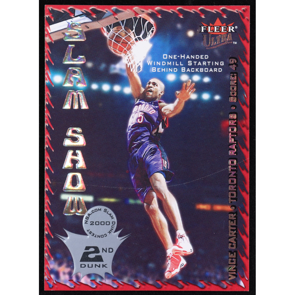 Vince Carter 2000-01 Ultra Slam Show #SS7 at PristineAuction.com