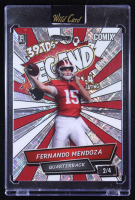 Fernando Mendoza 2025 Wild Card Comix Legend Red and White Shimmer #FM07 RC #2/4 at PristineAuction.com