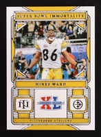 Hines Ward 2024 Panini National Treasures Super Bowl Immortality #8 #27/99 at PristineAuction.com