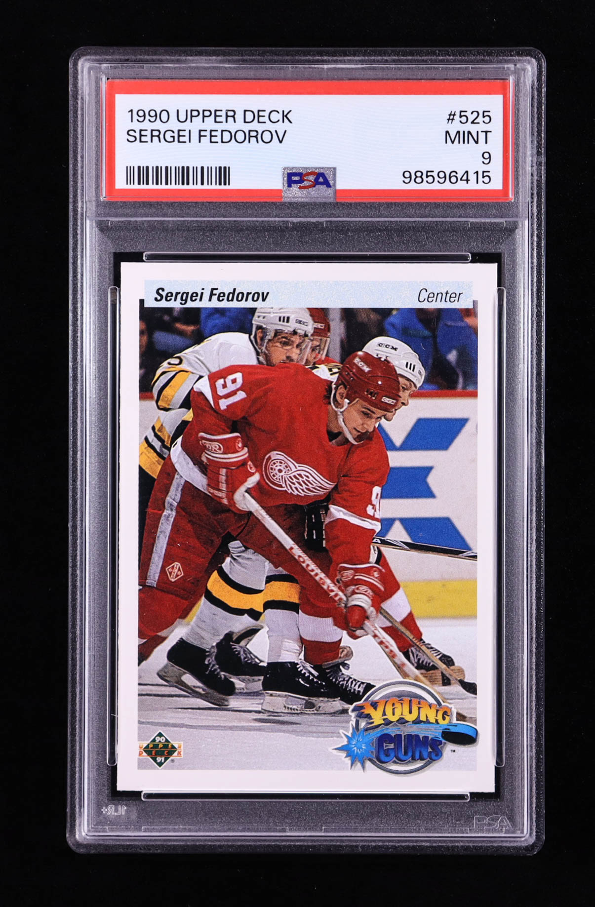 Sergei Fedorov 1990-91 Upper Deck #525 YG RC (PSA 9) at PristineAuction.com Sergei Fedorov 1990-91 Upper Deck #525 YG RC (PSA 9) at PristineAuction.com
