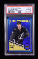 Brayden Point 2019-20 O-Pee-Chee Platinum Retro Rainbow Blue #R32 #067/149 (PSA 9) at PristineAuction.com