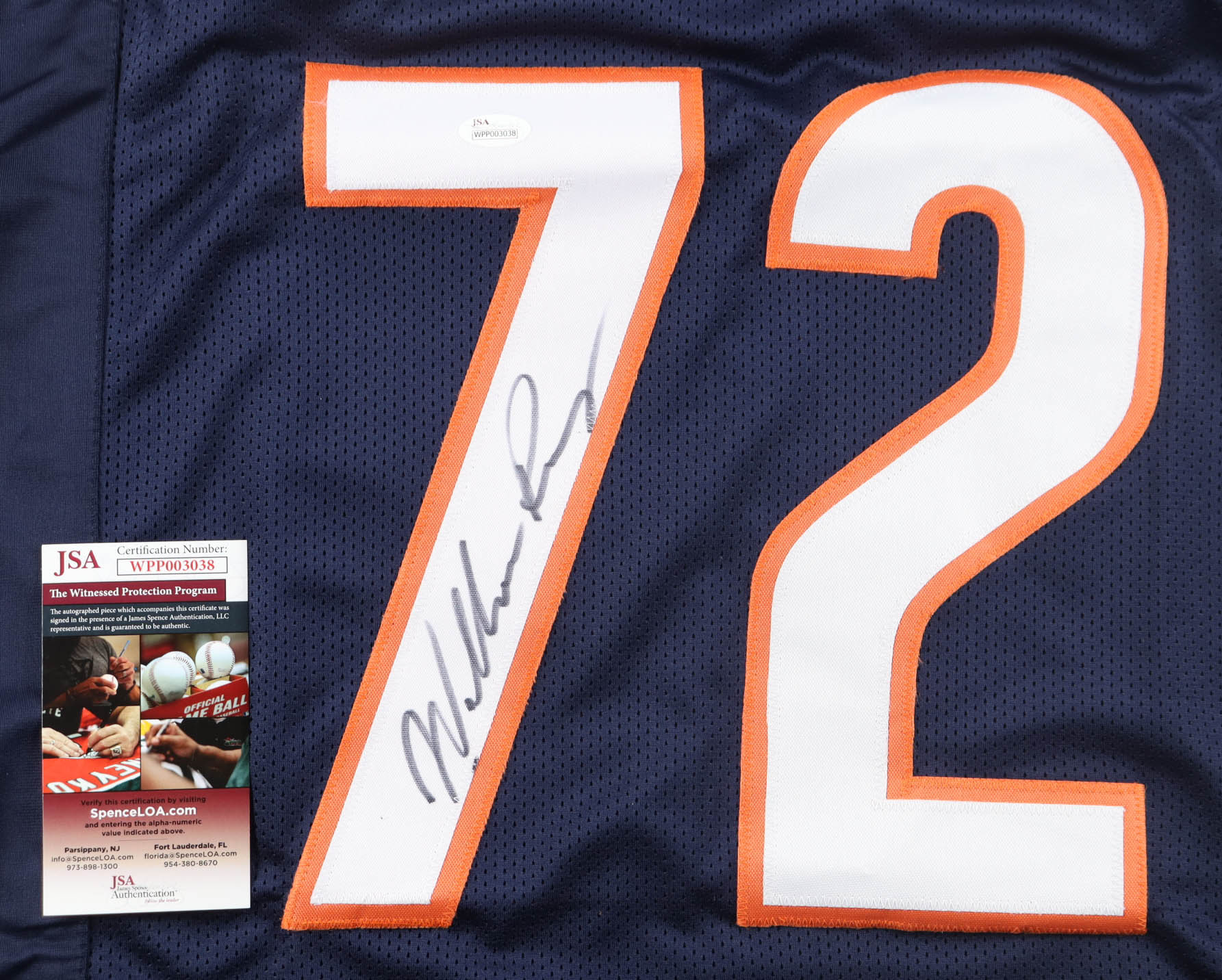 Wiliam Perry Signed Jersey (JSA) at PristineAuction.com Wiliam Perry Signed Jersey (JSA) at PristineAuction.com