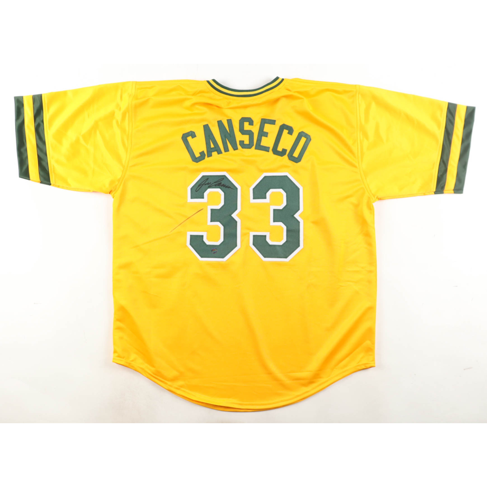 Jose Canseco Signed Jersey (AWM) at PristineAuction.com