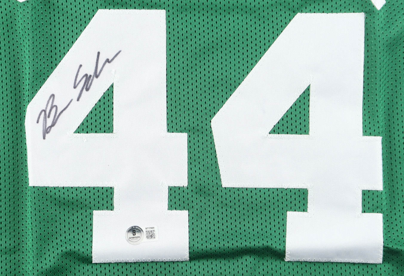 Brian Scalabrine Signed Jersey (Beckett) at PristineAuction.com Brian Scalabrine Signed Jersey (Beckett) at PristineAuction.com