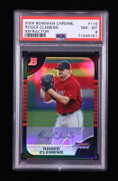 Roger Clemens 2005 Bowman Chrome Refractors #110 (PSA 8) at PristineAuction.com