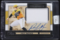 Paul Skenes 2025 Panini Three And Two Jersey Autographs #JK-PS #94/99 at PristineAuction.com