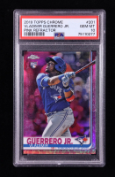 Vladimir Guerrero Jr. 2019 Topps Chrome Pink Refractors #201 RC (PSA 10) at PristineAuction.com
