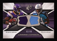 Adrian Peterson / Chris Johnson 2008 SPx Winning Combos 99 #WC2 #62/99 at PristineAuction.com