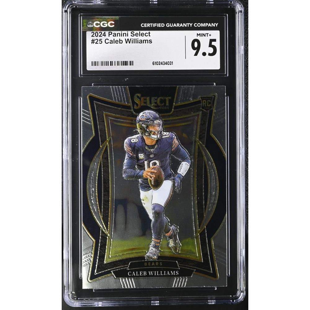 Caleb Williams 2024 Panini Select #25 RC (CGC 9.5) at PristineAuction.com