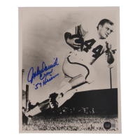 John David Crow Signed Texas A&M Aggies 8x10 Photo Inscribed "'57 Heisman" (Beckett) at PristineAuction.com
