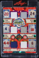 2024 Leaf Seasons In The Sun 1956 All Star Game Mid Summer Magic Rainbow Holofoil #MSM3 #8/8 Frank Robinson/Willie Mays/Duke Snider/Ted Kluszewski/Hank Aaron/Stan Musial/Mickey Mantle/Yogi Berra/Ted Williams/Whitey Ford/Herb Score/Mickey Vernon at PristineAuction.com