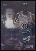Michael Jordan 1991-92 Upper Deck Award Winner Holograms #AW4 / MVP at PristineAuction.com