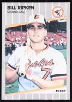 Bill Ripken 1989 Fleer #616E DP / Black Box Covering Bat Knob at PristineAuction.com