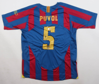 Carles Puyol Signed F. C. Barcelona Nike Authentic Jersey (Beckett) at PristineAuction.com