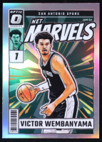Victor Wembanyama 2024-25 Donruss Optic Net Marvels Holo #2 at PristineAuction.com