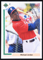 Michael Jordan 1991 Upper Deck #SP1 SP RC / Shown Batting in White Sox Uniform at PristineAuction.com