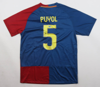 Carles Puyol Signed F. C. Barcelona Nike Authentic Jersey (Beckett) at PristineAuction.com