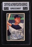Johnny Mize Signed 1952 Bowman #145 at PristineAuction.com