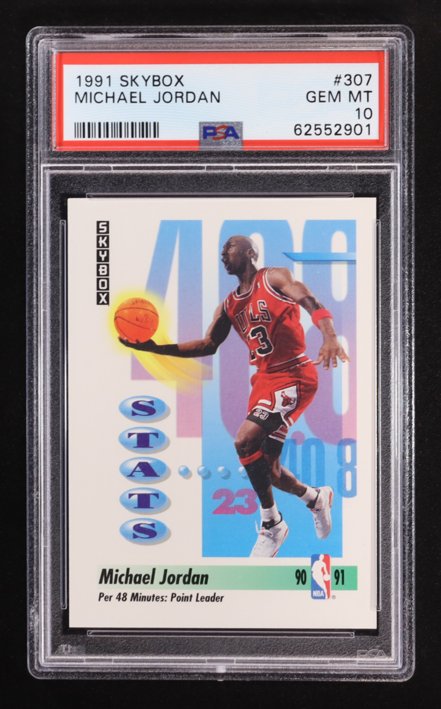 Michael Jordan 1991-92 SkyBox #307 (PSA 10) at PristineAuction.com Michael Jordan 1991-92 SkyBox #307 (PSA 10) at PristineAuction.com
