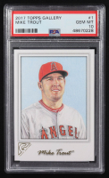 Mike Trout 2017 Topps Gallery #1 (PSA 10) at PristineAuction.com