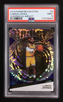 LeBron James 2018-19 Panini Revolution Supernova Impact #5 (PSA 9) at PristineAuction.com