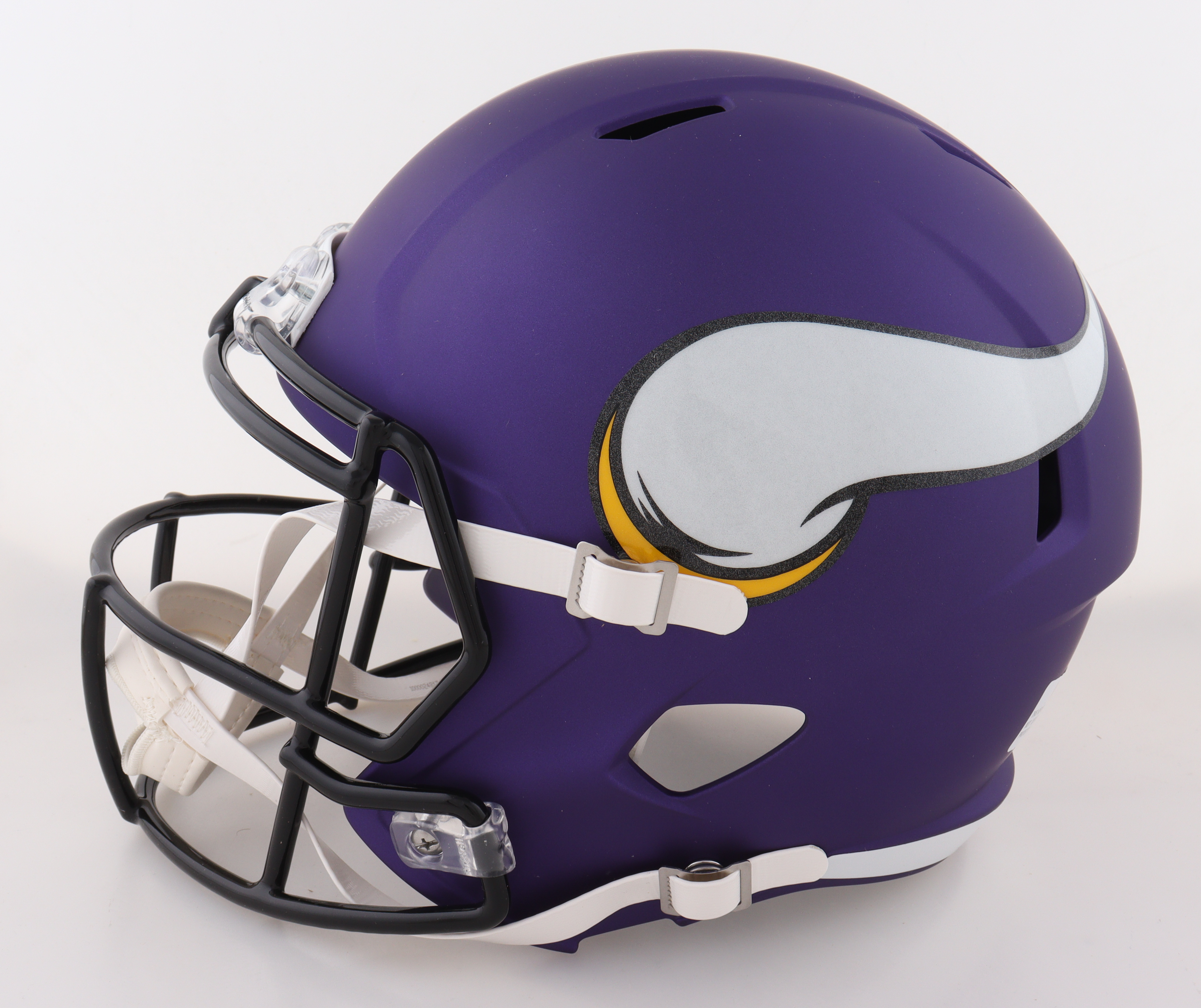Jordan Addison Signed Vikings Full-Size Speed Helmet (JSA) at PristineAuction.com Jordan Addison Signed Vikings Full-Size Speed Helmet (JSA) at PristineAuction.com