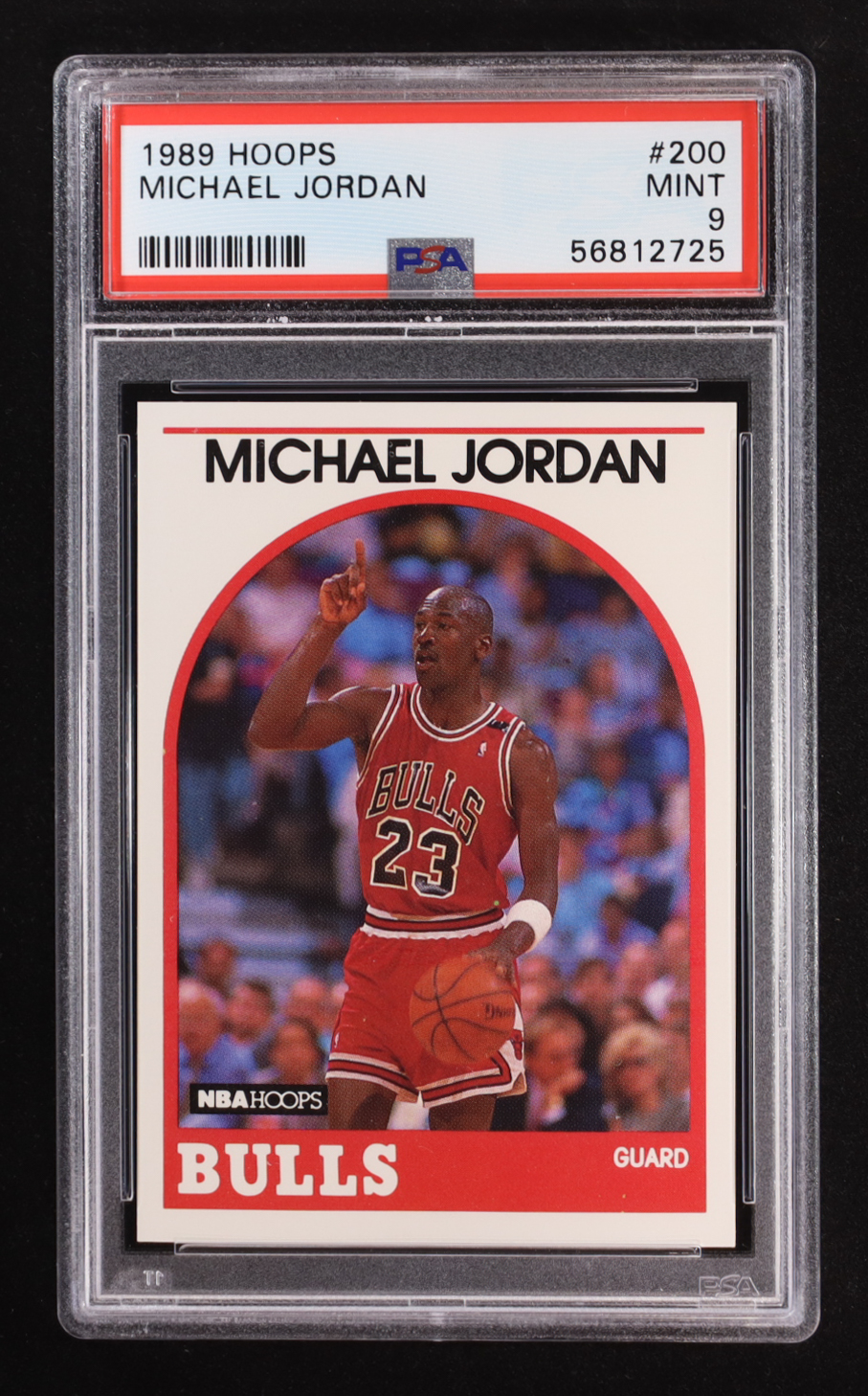 Michael Jordan 1989-90 Hoops #200 (PSA 9) at PristineAuction.com Michael Jordan 1989-90 Hoops #200 (PSA 9) at PristineAuction.com
