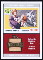 Sammy Baugh 2001 Topps Archives Relic Seats #ASSB at PristineAuction.com