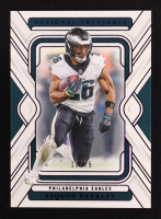 Saquon Barkley 2024 Panini National Treasures Purple #80 #13/75 at PristineAuction.com