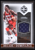 Hakeem Olajuwon 2015-16 Limited Decade Dominance Materials #21 #037/149 at PristineAuction.com