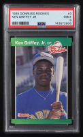 Ken Griffey Jr. 1989 Donuss Rookies #3 RC (PSA 9) at PristineAuction.com