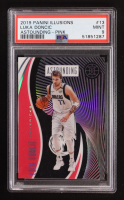 Luka Doncic 2019-20 Panini Illusions Astounding Pink #13 (PSA 9) at PristineAuction.com