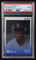 Ken Griffey Jr. 1989 Star Checklist Yellow Back #1 RC (PSA 9) at PristineAuction.com