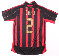 Cafu Signed AC Milan Adidas Authentic Jersey (JSA) at PristineAuction.com