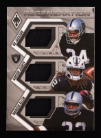 Bo Jackson / Ashton Jeanty RC / Marcus Allen 2025 Panini Phoenix Regeneration Jerseys #1 #169/299 at PristineAuction.com