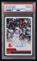 Wilyer Abreu 2024 Topps Archives Fan Favorites Autograph #00FF-WA RC (PSA 10) at PristineAuction.com