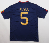 Carles Puyol Signed Spain Adidas Authentic Jersey (Beckett) at PristineAuction.com
