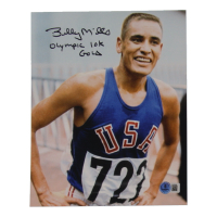 Billy Mills Signed Team USA 8x10 Photo Inscribed "Olympic 10k Gold" (Beckett) at PristineAuction.com