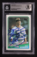 Brian Bosworth Signed 1988 Topps #144 SR RC "The Boz" (BGS) at PristineAuction.com