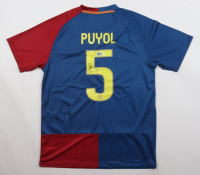 Carles Puyol Signed F. C. Barcelona Nike Authentic Jersey (Beckett) at PristineAuction.com