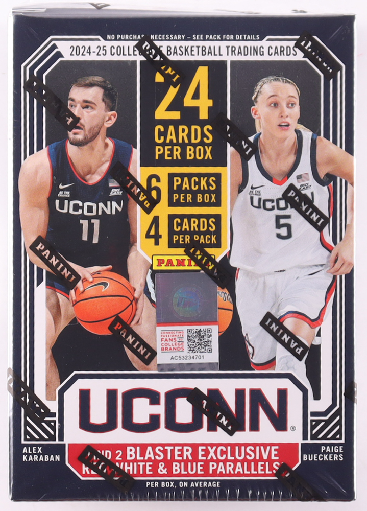 2025 Panini UConn Basketball Blaster Box at PristineAuction.com 2025 Panini UConn Basketball Blaster Box at PristineAuction.com