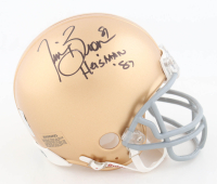 Tim Brown Signed Notre Dame Fighting Irish Mini Helmet Inscribed "Heisman '87" (Brown) at PristineAuction.com
