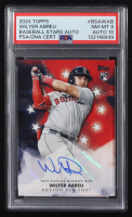 Wilyer Abreu 2024 Topps Baseball Stars Autographs #BSA-WAB RC (PSA 8 | Autograph Graded PSA 10) at PristineAuction.com