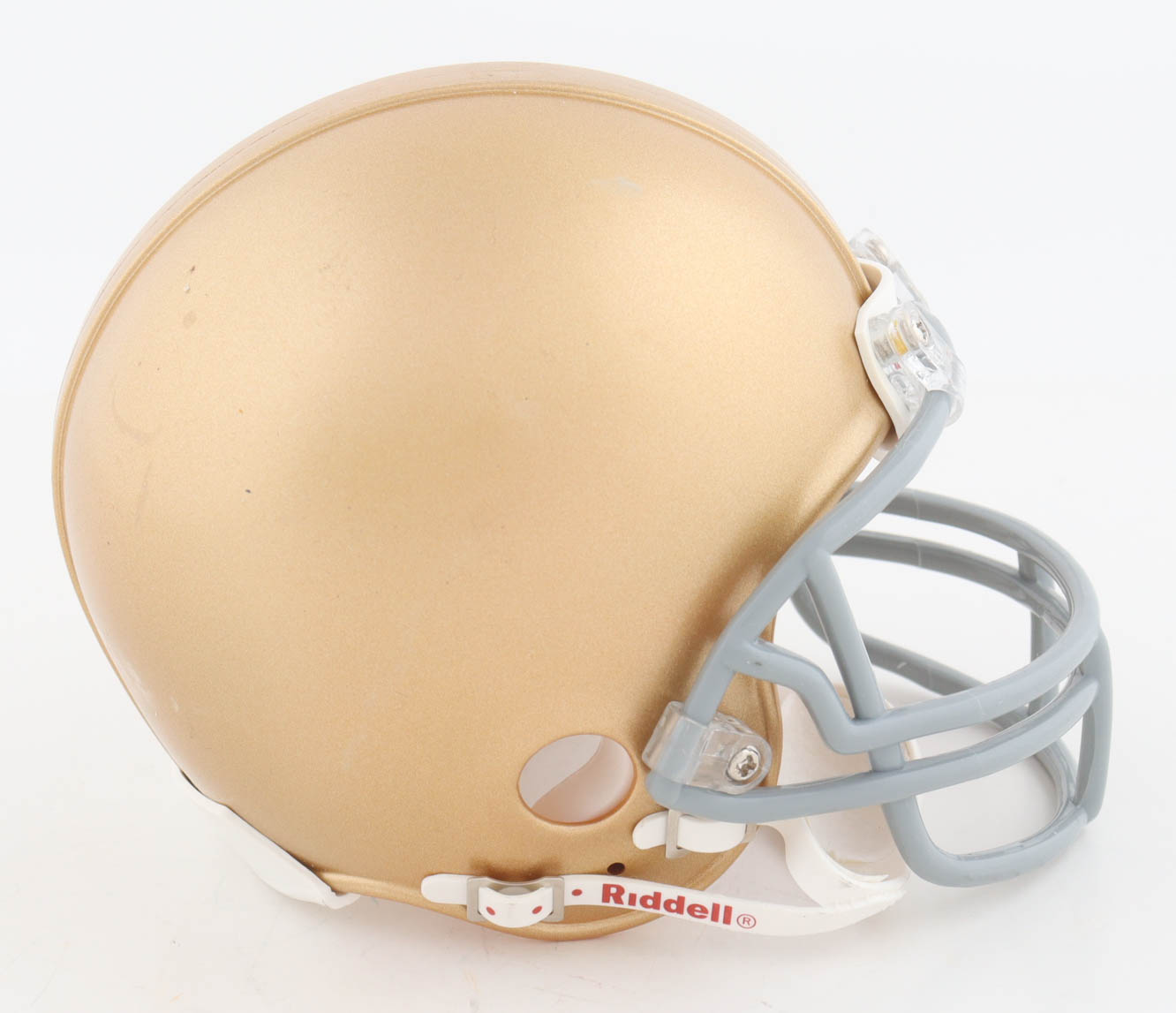 Ara Parseghian Signed Notre Dame Fighting Irish Mini Helmet Inscribed "Good Luck" (JSA) at PristineAuction.com Ara Parseghian Signed Notre Dame Fighting Irish Mini Helmet Inscribed "Good Luck" (JSA) at PristineAuction.com