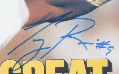 "1988 National Champions" Signed 16x20 Poster Signed By (5) With Lou Holtz, Tony Rice, Rocket Ismail, Michael Stonebreaker (Steiner) at PristineAuction.com "1988 National Champions" Signed 16x20 Poster Signed By (5) With Lou Holtz, Tony Rice, Rocket Ismail, Michael Stonebreaker (Steiner) at PristineAuction.com