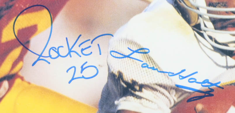 "1988 National Champions" Signed 16x20 Poster Signed By (5) With Lou Holtz, Tony Rice, Rocket Ismail, Michael Stonebreaker (Steiner) at PristineAuction.com "1988 National Champions" Signed 16x20 Poster Signed By (5) With Lou Holtz, Tony Rice, Rocket Ismail, Michael Stonebreaker (Steiner) at PristineAuction.com