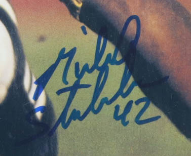 "1988 National Champions" Signed 16x20 Poster Signed By (5) With Lou Holtz, Tony Rice, Rocket Ismail, Michael Stonebreaker (Steiner) at PristineAuction.com "1988 National Champions" Signed 16x20 Poster Signed By (5) With Lou Holtz, Tony Rice, Rocket Ismail, Michael Stonebreaker (Steiner) at PristineAuction.com