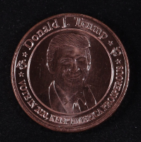 "Donald J. Trump 45 Vote in 2020 Keep America Prosperous" Design 1 Oz. .999 Copper Bullion Round at PristineAuction.com