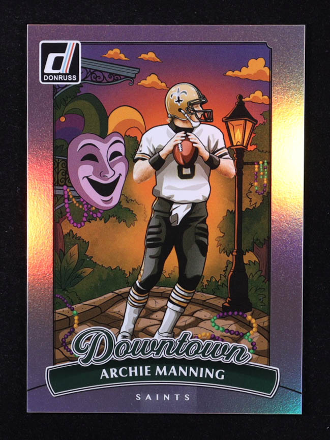 Archie Manning 2025 Donruss Downtown #5 at PristineAuction.com Archie Manning 2025 Donruss Downtown #5 at PristineAuction.com